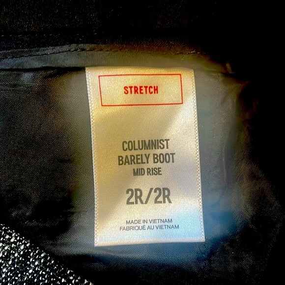 EXPRESS Columnist Barely Boot Mid Rise Pant - Picture 5 of 5